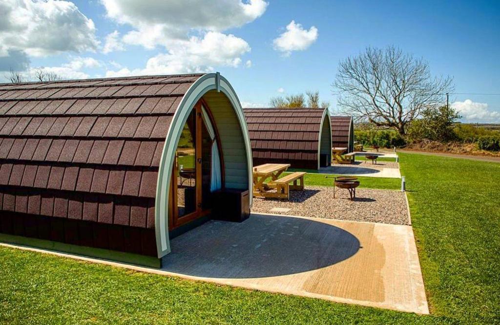 Causeway Country Pods Hotell Bushmills Exteriör bild